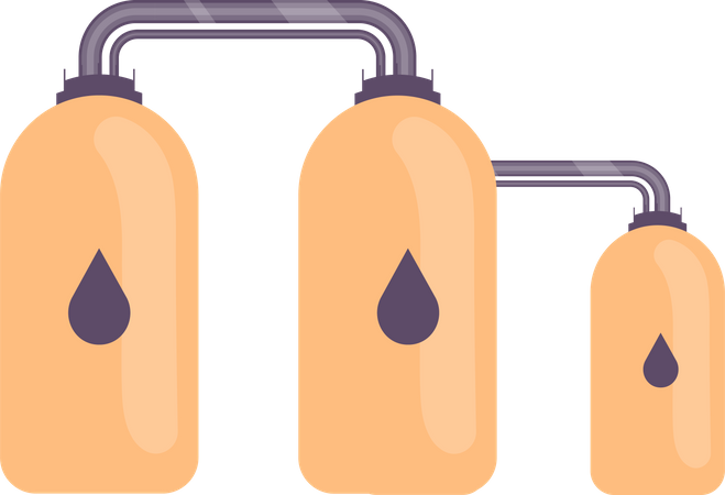 Oil tank  일러스트레이션