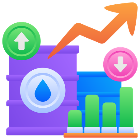 Oil Trading  Illustration