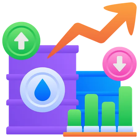 Oil Trading  Illustration