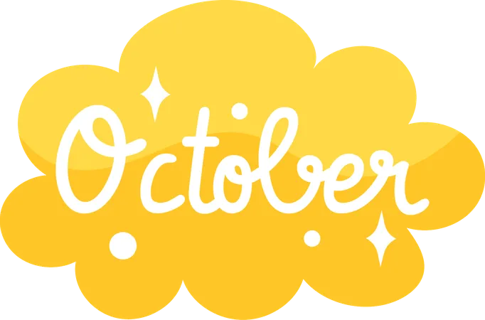 Oktober  Illustration