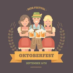 Oktoberfest Banner Illustration Pack