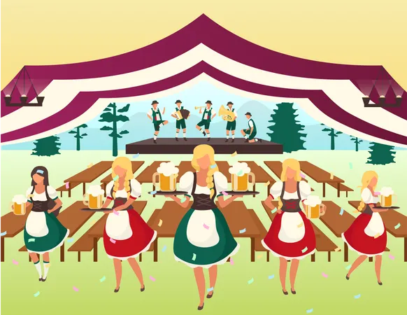 Oktoberfest  Illustration