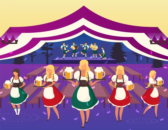 Oktoberfest  Illustration