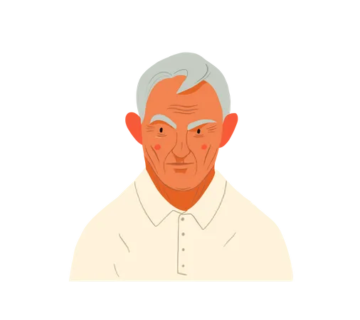 Old guy  Illustration