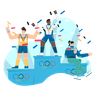 gold medal illustration free download
