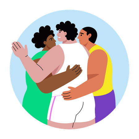 Olympic Sports Team  Illustration