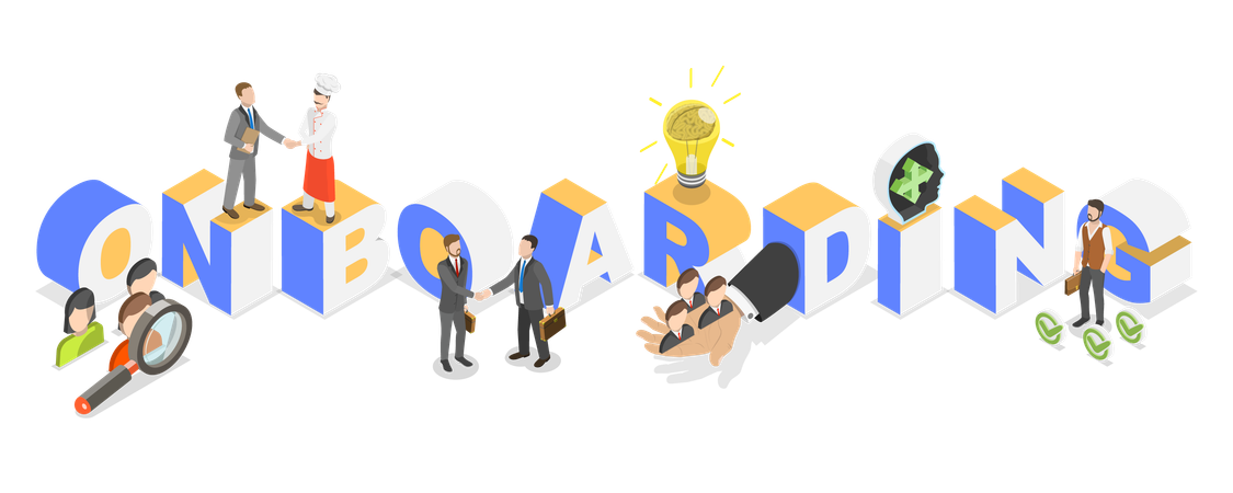 Onboarding member  Illustration