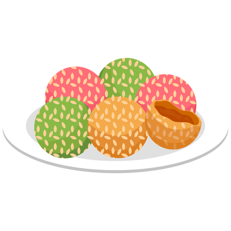 Onde‐Onde  Illustration