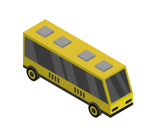 Ônibus escolar  Ilustração