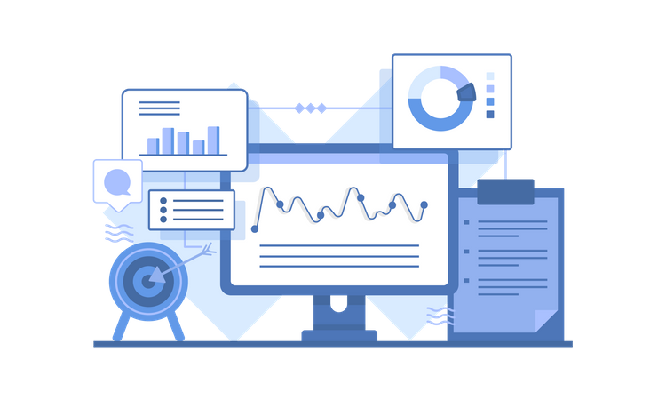 Online analysis  Illustration