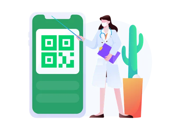 Online Appointment  Illustration