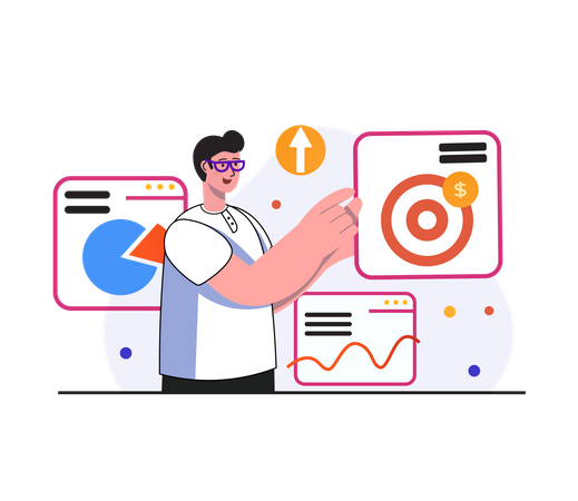 Online Business Analytics  Illustration