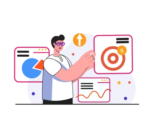 Online Business Analytics  Illustration