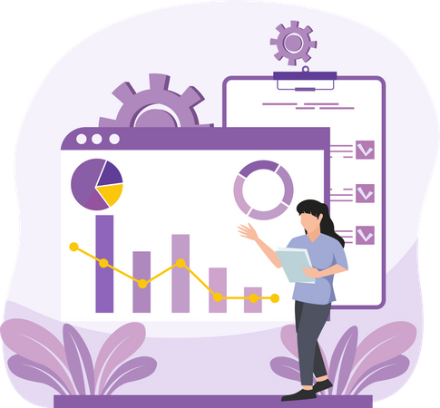 Online Business Analytics  Illustration