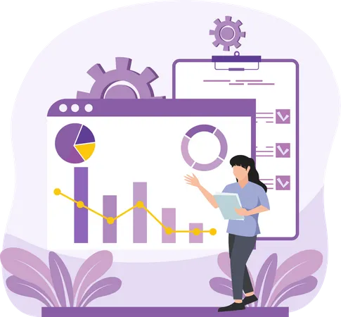 Online Business Analytics  Illustration