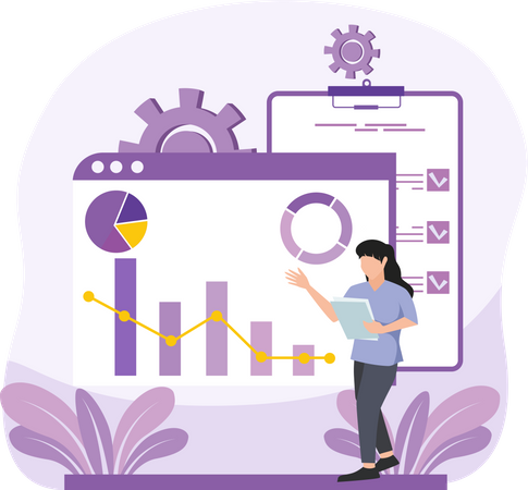 Online Business Analytics  Illustration