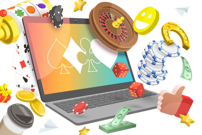 Online Casino Illustration