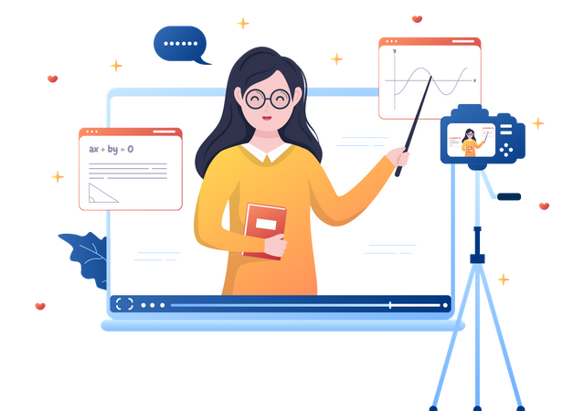Online Coaching  イラスト