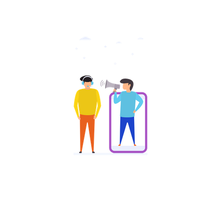 Online Consultation  Illustration