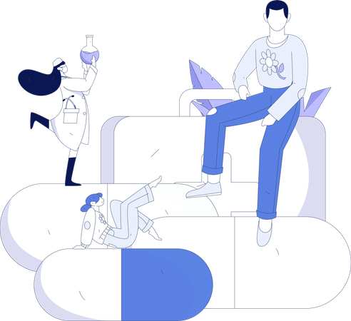 Online Consultation  Illustration