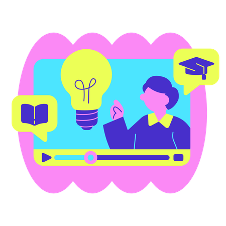 Online creativity  Illustration