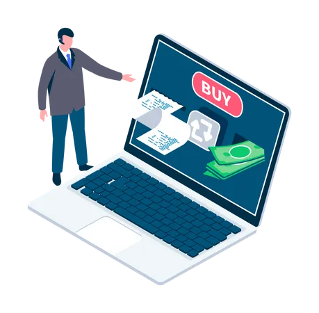 Online currency swap  Illustration