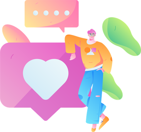 Online Customer Feedback  Illustration