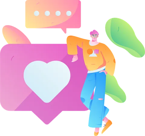 Online Customer Feedback  Illustration