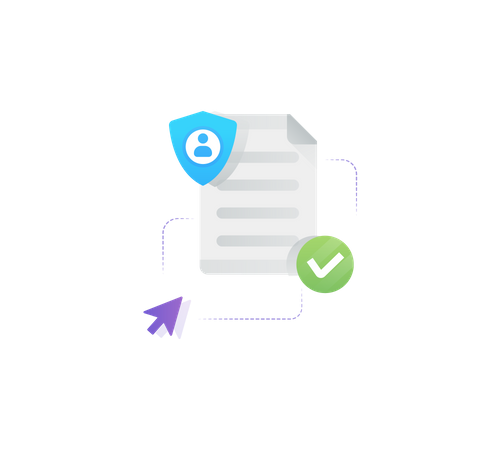 Online data access  Illustration