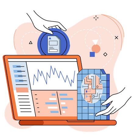 Online data analytic  Illustration