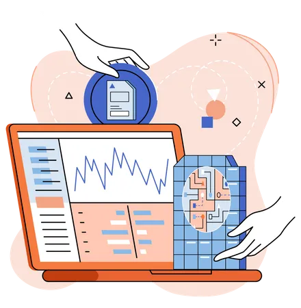 Online data analytic  Illustration