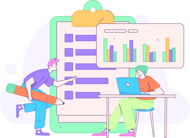 Online Data Evaluation  Illustration