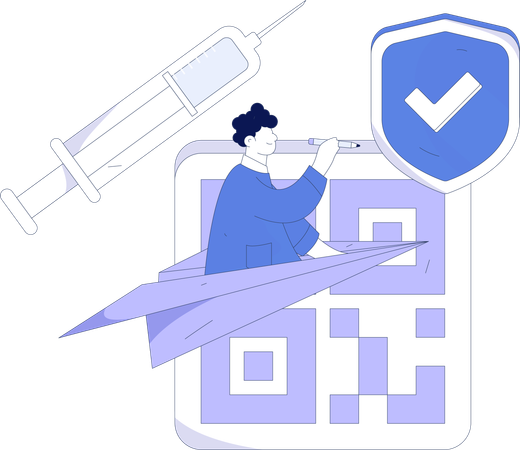 Online Doctor Service  Illustration