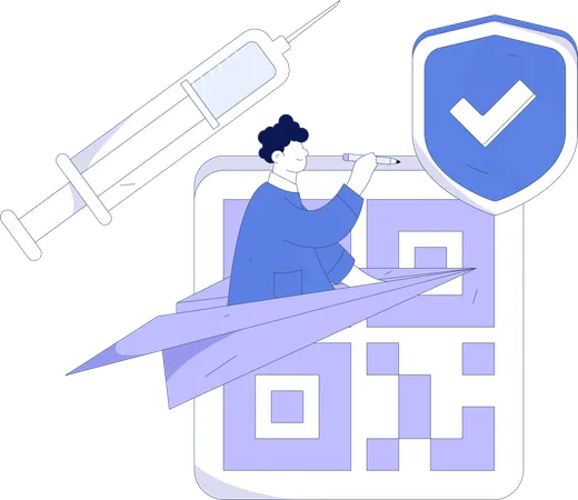 Online Doctor Service  Illustration