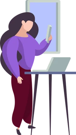 E Learning Characters Online Education Services Illustration Illustration