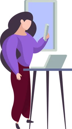 Online education  Illustration