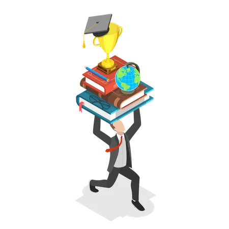 Online education  Illustration