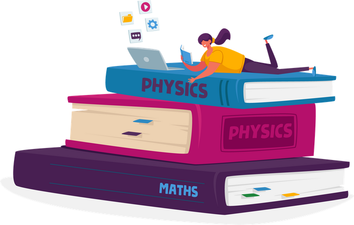 Online Education  Illustration