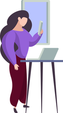 Online education  Illustration