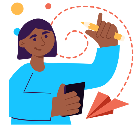 Online education  イラスト