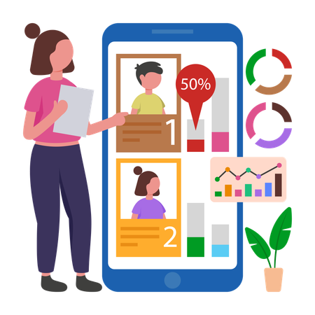 Online Election Survey  Illustration