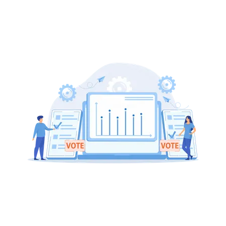 Online Elections  Illustration