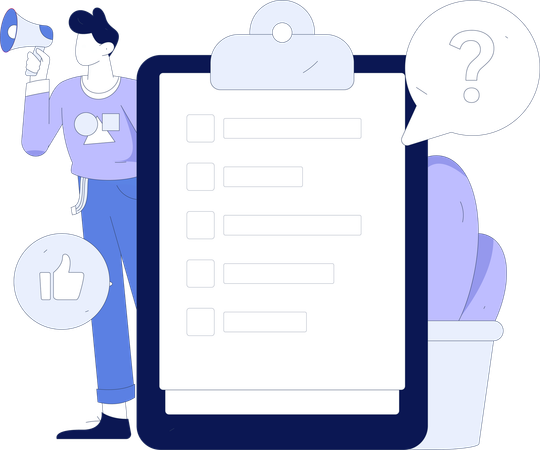 Online-Feedback  Illustration