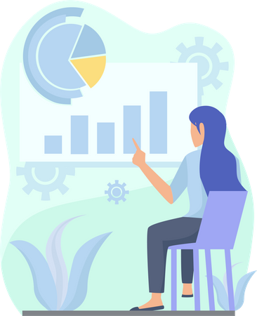 Online Finance Analytics  Illustration