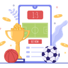gambling app illustration free download