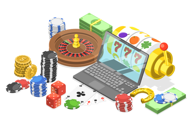Online Gambling Platform for Live Poker  イラスト