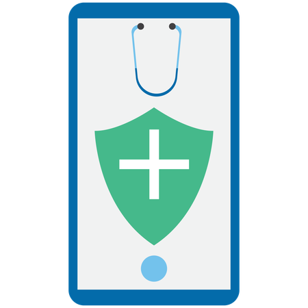 Online Healthcare service  Illustration