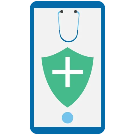 Online Healthcare service  Illustration