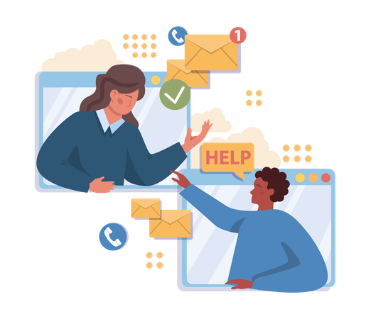 Online help  Illustration