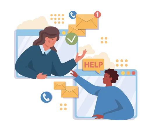 Online help  Illustration